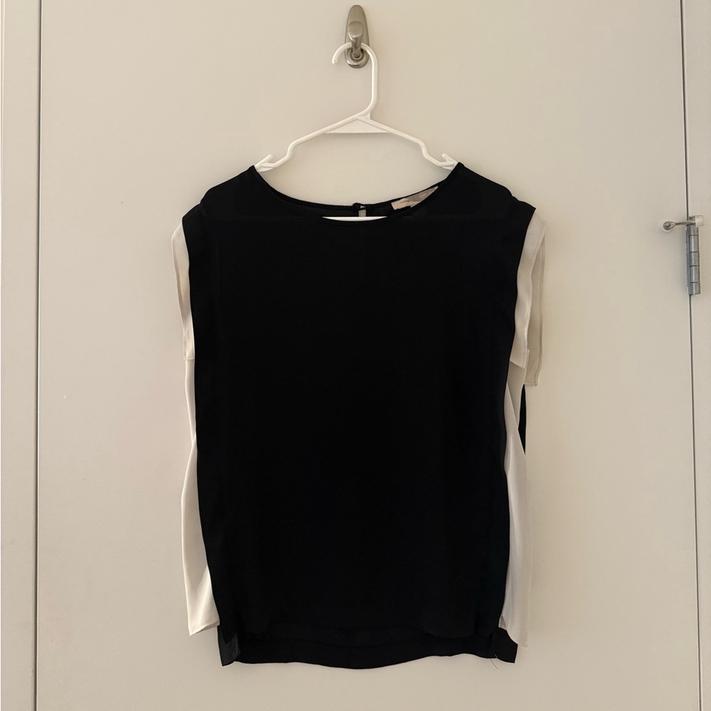 Black and White Women's Top